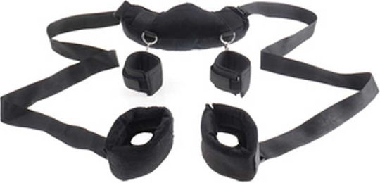 Pipedream Fetish Fantasy Series - Position Master With Cuffs Βοήθημα σε Μαύρο Χρώμα