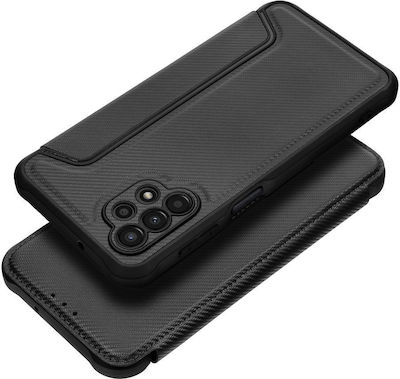 Forcell Razor Carbon Synthetic Leather Wallet Black (Galaxy A13 4G)