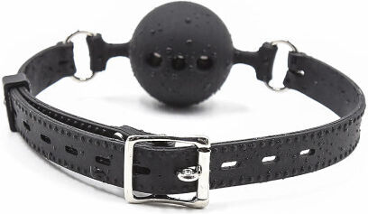 Toyz4lovers Breathable Ball Gag Φίμωτρο σε Μαύρο Χρώμα
