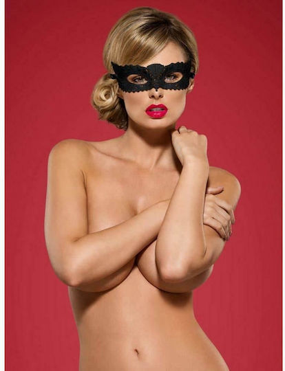 Obsessive BDSM Μάσκα σε Μαύρο Χρώμα