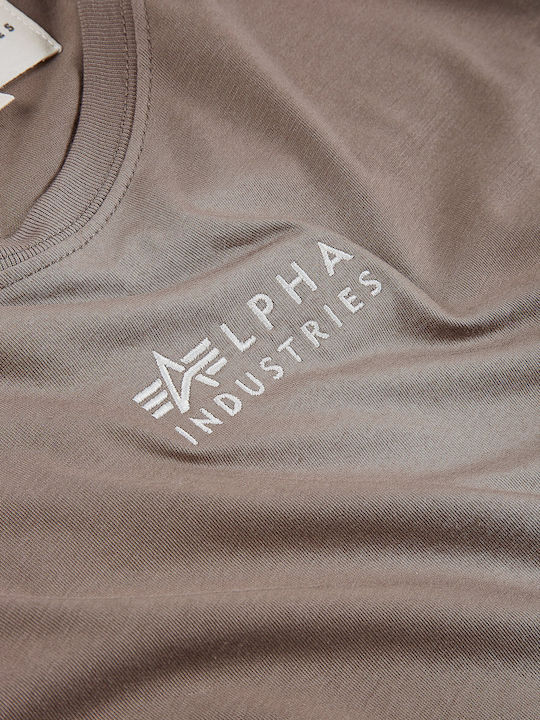 T-shirt Καφέ