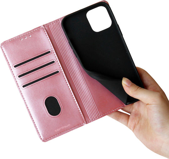 Sonique Vintage Wallet Synthetic Leather Rose Gold (Poco M4 Pro 5G / Redmi Note 11s 5G)