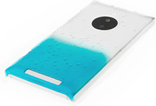 YouSave Accessories Umschlag Rückseite Kunststoff Hellblau (Lumia 830)