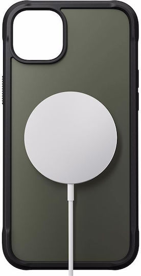 Nomad Rugged Umschlag Rückseite Silikon 1.2mm Grün (iPhone 14 Plus)