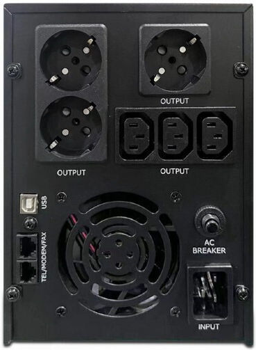 Energenie EG-UPS-036 UPS Line-Interactive 3000VA 1800W с 7 Гнезда