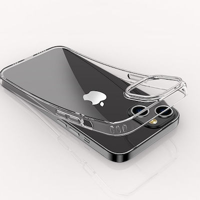 Tech-Protect Flexair Hybrid Umschlag Rückseite Silikon 1.5mm Transparent (iPhone 12 / 12 Pro)