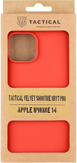 Tactical Velvet Smoothie Back Cover Silicone Chilli (iPhone 14)