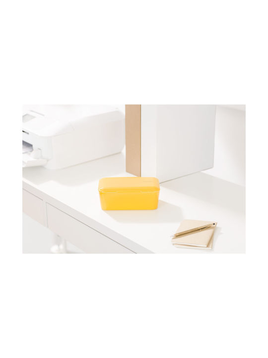 Bento Βox Δοχείο Φαγητού Πλαστικό Κίτρινο 900ml