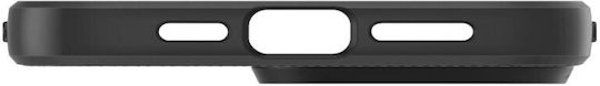 Spigen Liquid Air Back Cover Σιλικόνης Matte Black (iPhone 14 Pro Max)