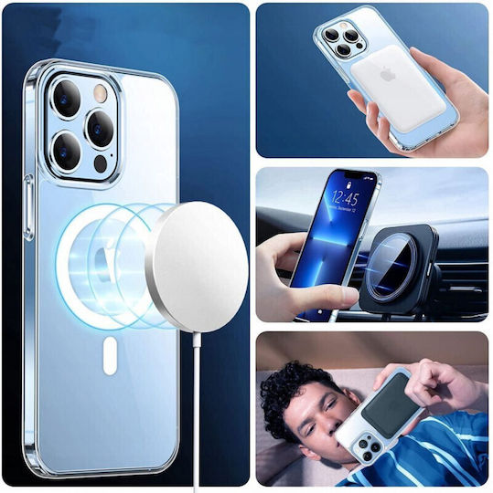Tech-Protect Flexair Hybrid Magsafe Задна корица Силикон Прозрачен (iPhone 14 Pro Max)