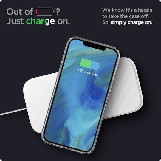 Spigen Liquid Crystal Back Cover Σιλικόνης Διάφανο (iPhone 14 Pro Max)