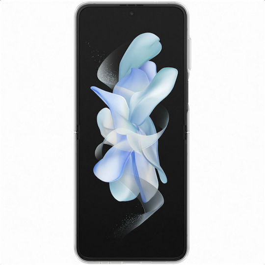 Samsung Umschlag Rückseite Silikon Transparent (Galaxy Z Flip4)