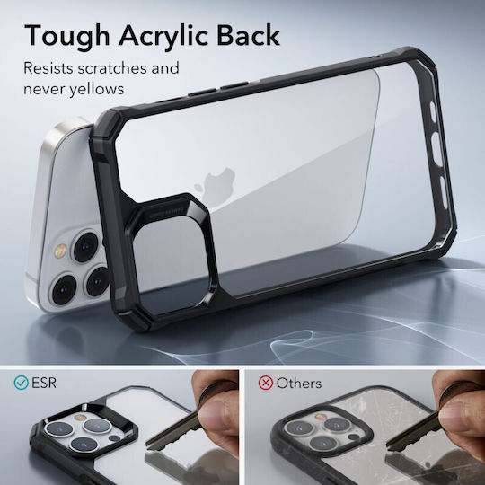 ESR Air Armor Back Cover Πλαστικό Clear/Black (iPhone 14 Pro)