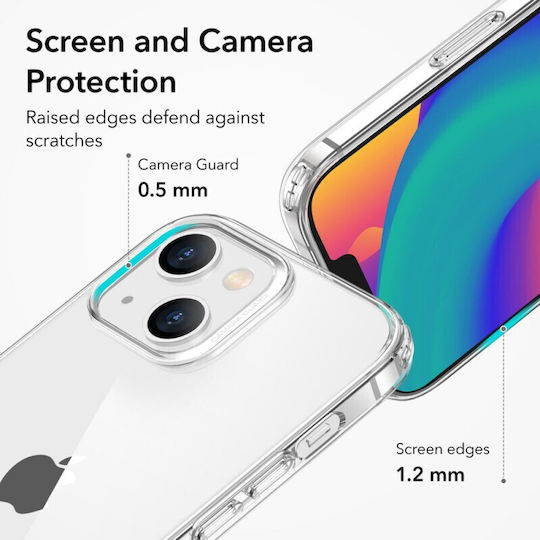 ESR Project Zero Umschlag Rückseite Silikon Transparent (iPhone 14 Plus)