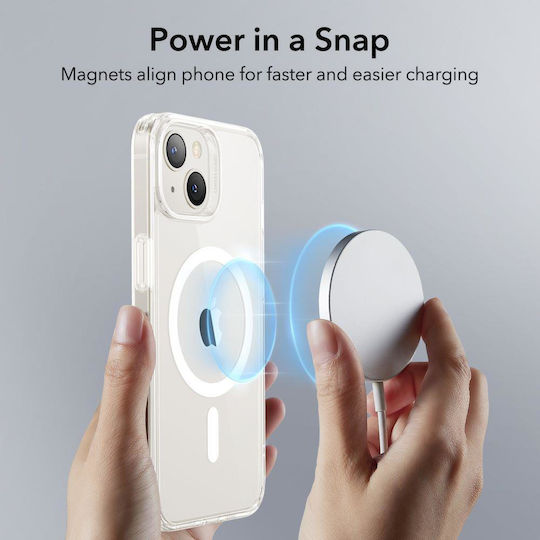 ESR CH Halolock Magsafe Back Cover Silicone 0.5mm Transparent (iPhone 14 Plus)