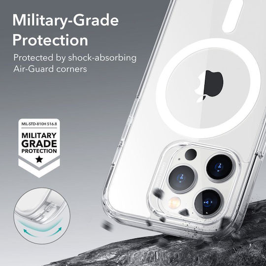 ESR CH Halolock Magsafe Umschlag Rückseite Silikon 0.5mm Transparent (iPhone 14 Pro)