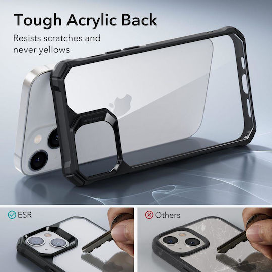 ESR Air Armor Back Cover Plastic Clear/Black (iPhone 14 Plus)