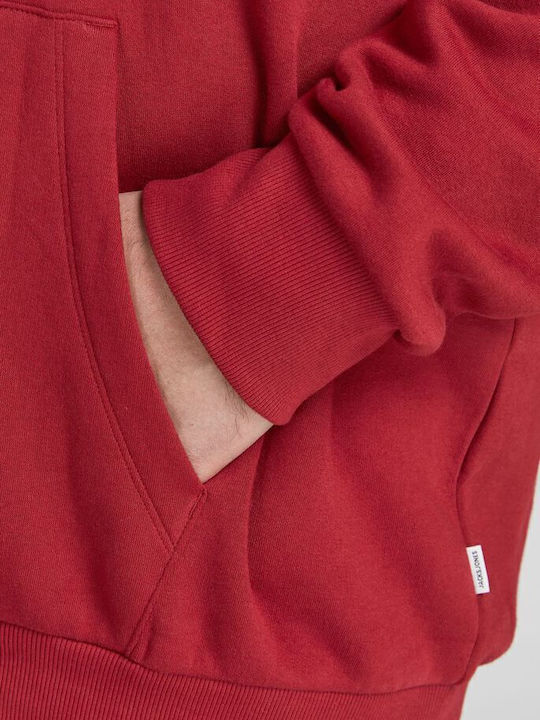 Sweatshirt mit Kapuze Rot