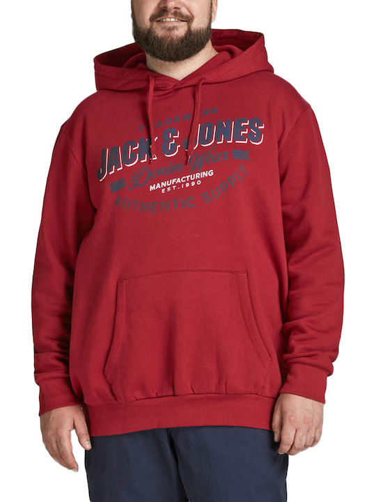 Sweatshirt mit Kapuze Rot