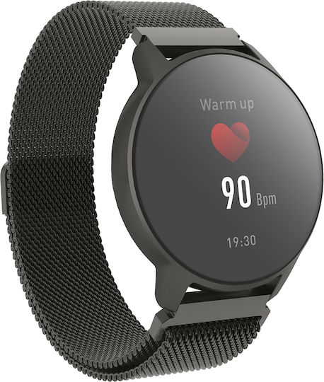 Forever ForeVive 2 Slim SB-325 Rezistent la apă Smartwatch (Negru)