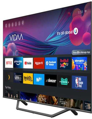 Hisense Смарт Телевизор 55" 4K UHD QLED 55A7GQ HDR (2021)