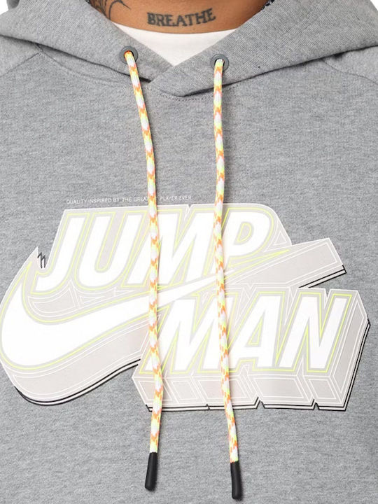 Hooded Gray Sweatshirt