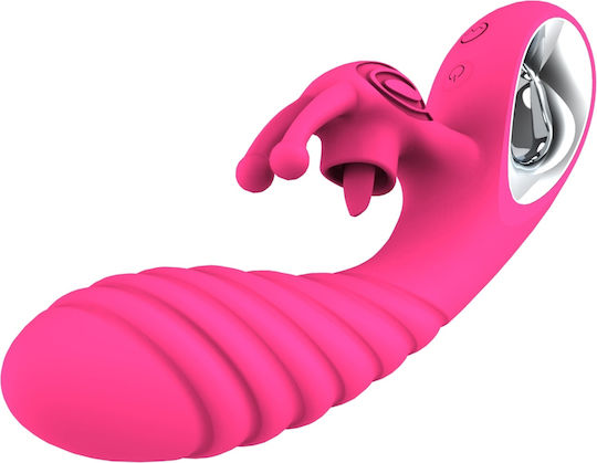 Boss Of Toys Vicky Δονητής Rabbit Vibrator 20cm Pink