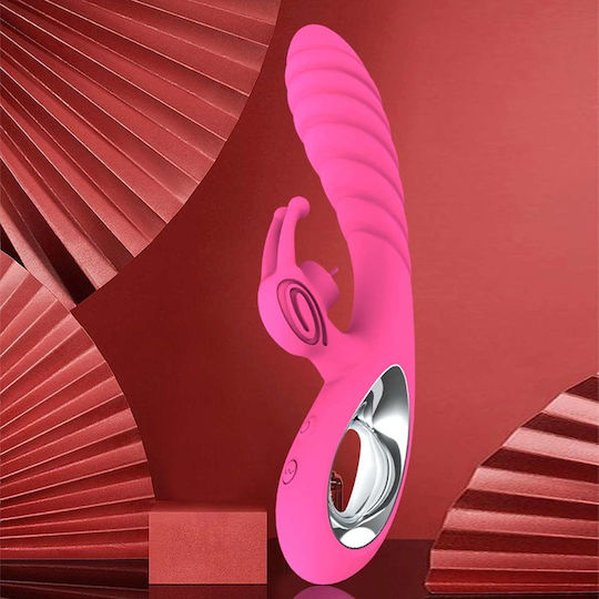 Boss Of Toys Vicky Δονητής Rabbit Vibrator 20cm Pink