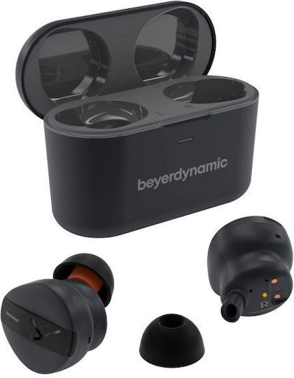 BeyerDynamic Free Byrd In-Ear Bluetooth-Freisprecheinrichtung Kopfhörer mit Schweißresistenz und Ladeetui Schwarz