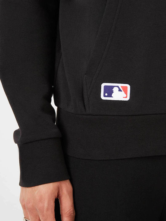 MLB Seasonal Team Logo New York Sweatshirt with Hood Black