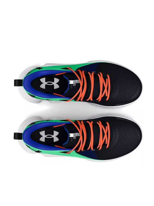Flow Futr X 2 Low Basketball Shoes Black / Antifreeze