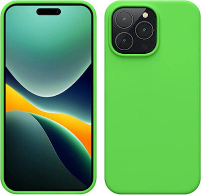 KWmobile Back Cover Σιλικόνης Lime Green (iPhone 14 Pro Max)