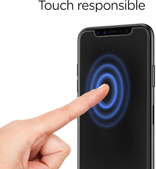 Spigen GLAS.tR ALIGNmaster Full Face Tempered Glass 2τμχ Μαύρο (iPhone 14 Pro Max)