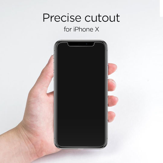 Spigen GLAS.tR ALIGNmaster Full Face Tempered Glass 2τμχ Μαύρο (iPhone 14 Pro Max)