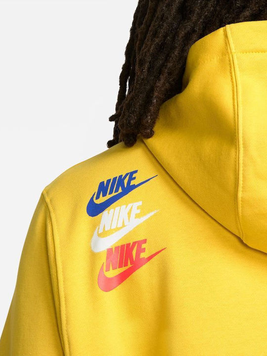 Sportswear Standard Issue Sweatshirt With Hood Yellow