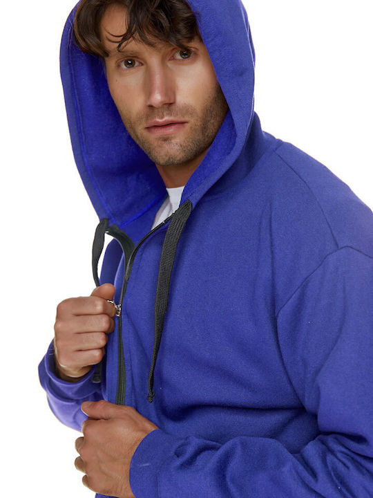 Cardigan with Hood Royal