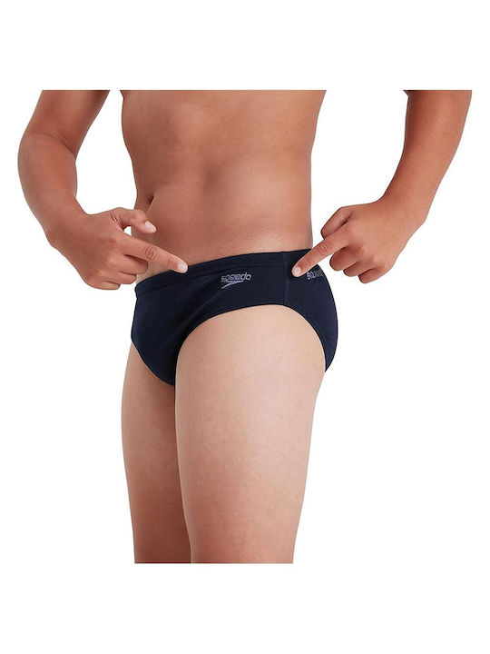 Speedo Kinder Badeanzug Badeslips Marineblau