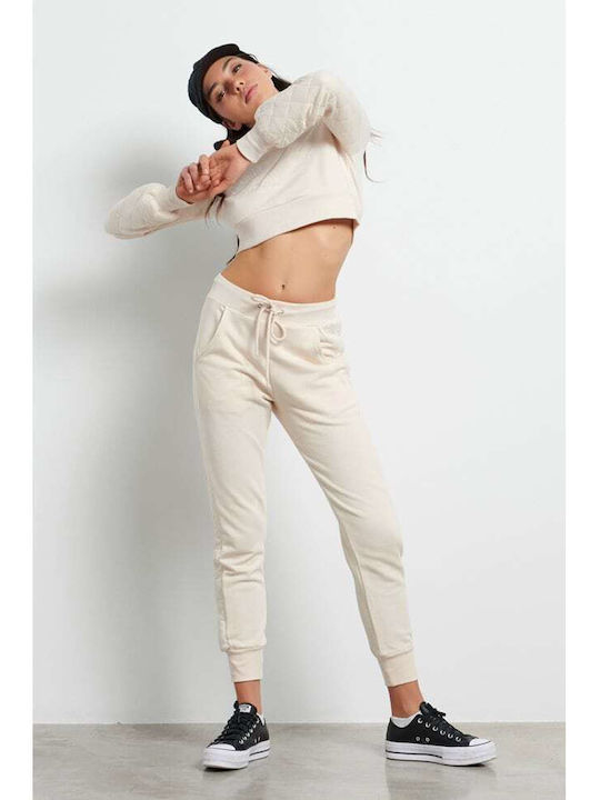 Sweatpants Jogger Ecru
