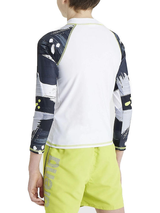 Arena Kids Swimwear Rashguard White