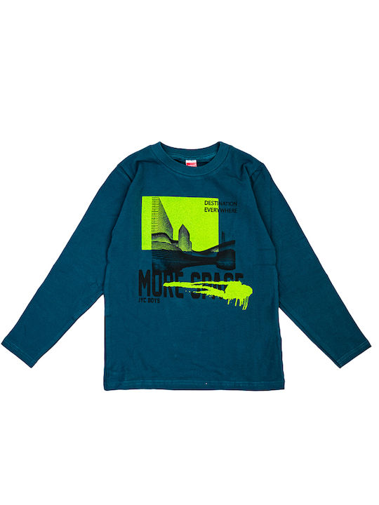 Joyce Kids Blouse Long Sleeve Green