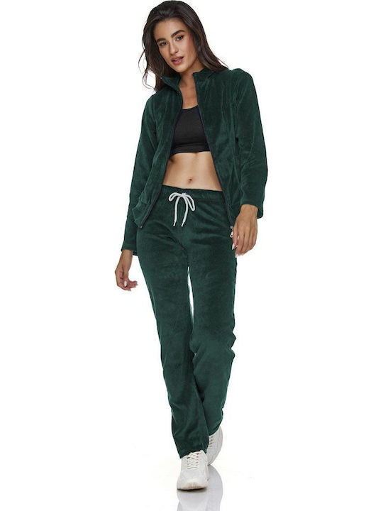 Sweatpants Velvet Green