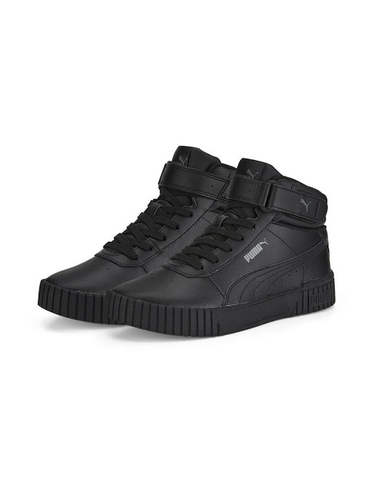 Puma Παιδικά Sneakers Carina 2.0 Mid Μαύρα