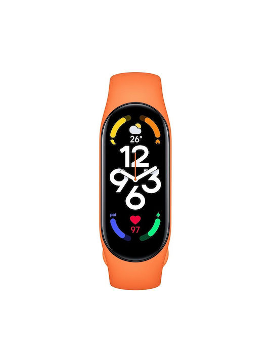 Xiaomi Strap Silicone with Pin Orange (Smart Band 7) BHR6202GL