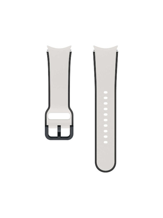 Samsung Λουράκι Σιλικόνης Sand (Galaxy Watch4/5/6/7/FE/4 Classic/6 Classic/5 Pro)