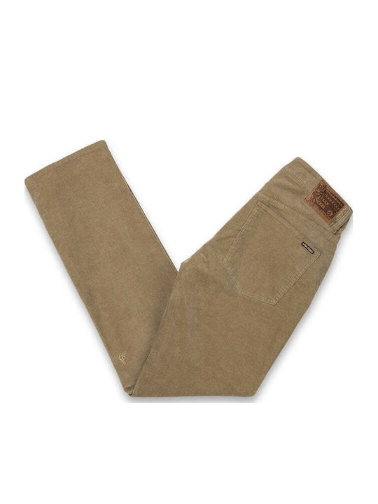 Solver 5 Pocket Corduroy Παντελόνι Χακί