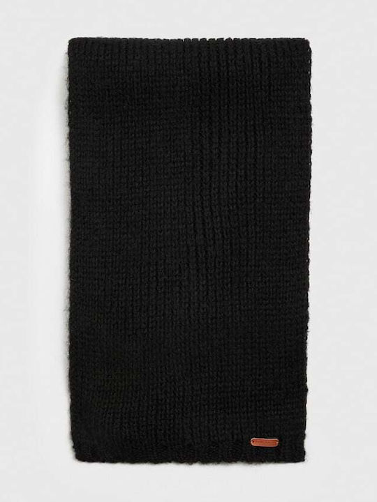 Kids Knitted Scarf Sonny Black
