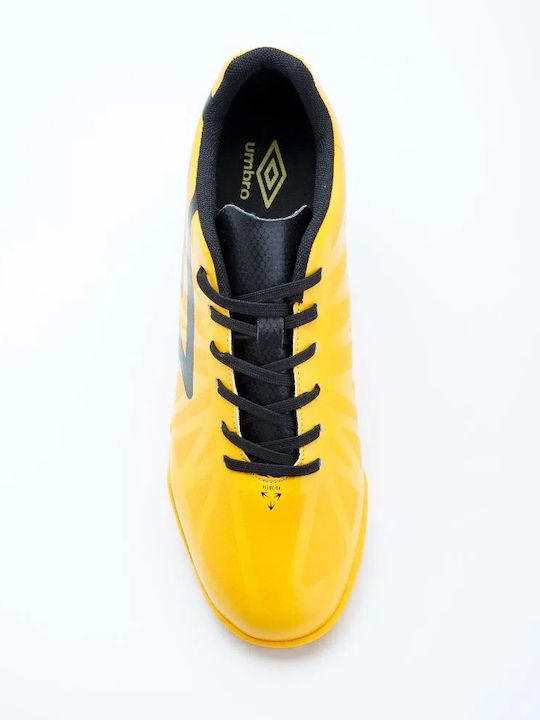 Umbro Velocita Vi League Football Shoes with Molded Cleats Yellow