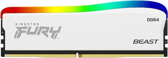 Kingston Fury Beast RGB 16GB DDR4 RAM with 2 Modules (2x8GB) and 3600 Speed for Desktop