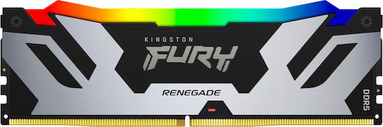 Kingston Fury Renegade RGB DDR5 με Module 1x16GB και Ταχύτητα 6400 για Desktop