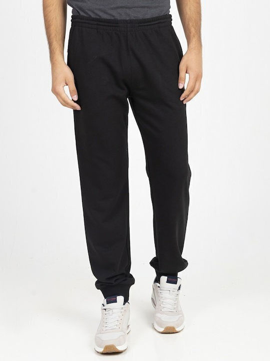 Sweatpants with Elastic Black